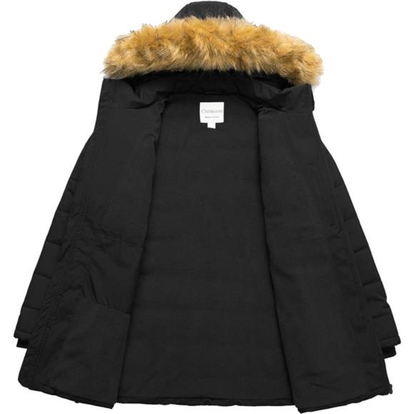 Plus Size Winter Puffer Jacket  Long Winter Coat Quilted Waterproof For Women - Picture 3 of 7